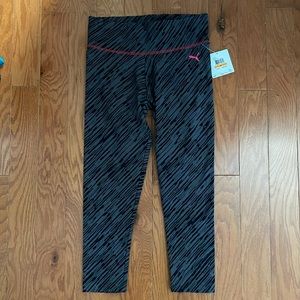 Puma Capri Black Shadow Leggings‎ NWT